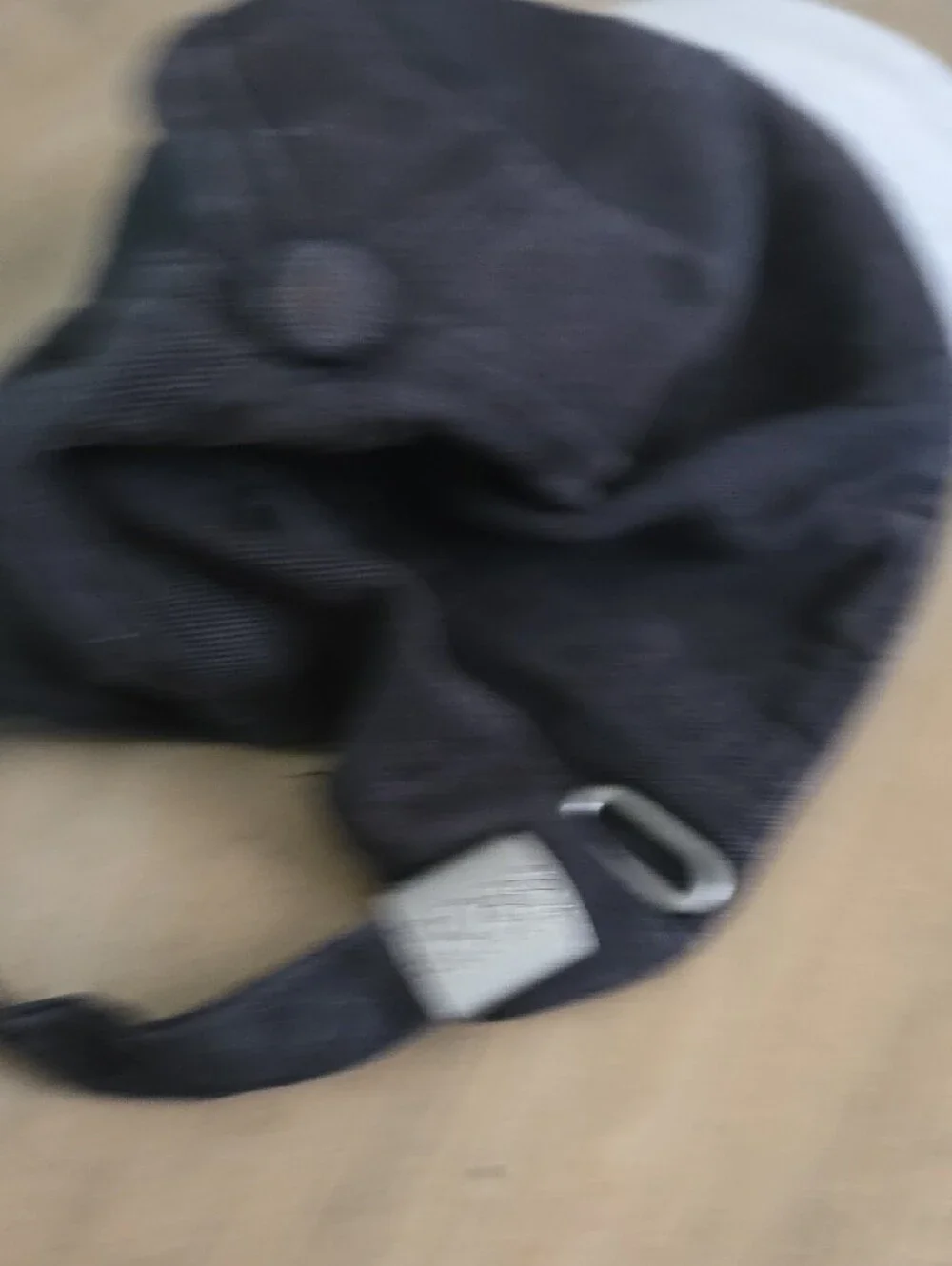 Boss Two-Tone Cap in Black and Light Gray